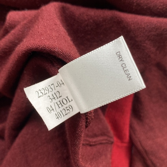 Banana Republic Stretch Merino Wool Blend Johnny Collar Long Sleeve Sweater Polo - Picture 16 of 16